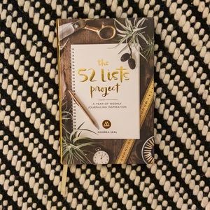 The 52 Lists Project Book Weekly Journal